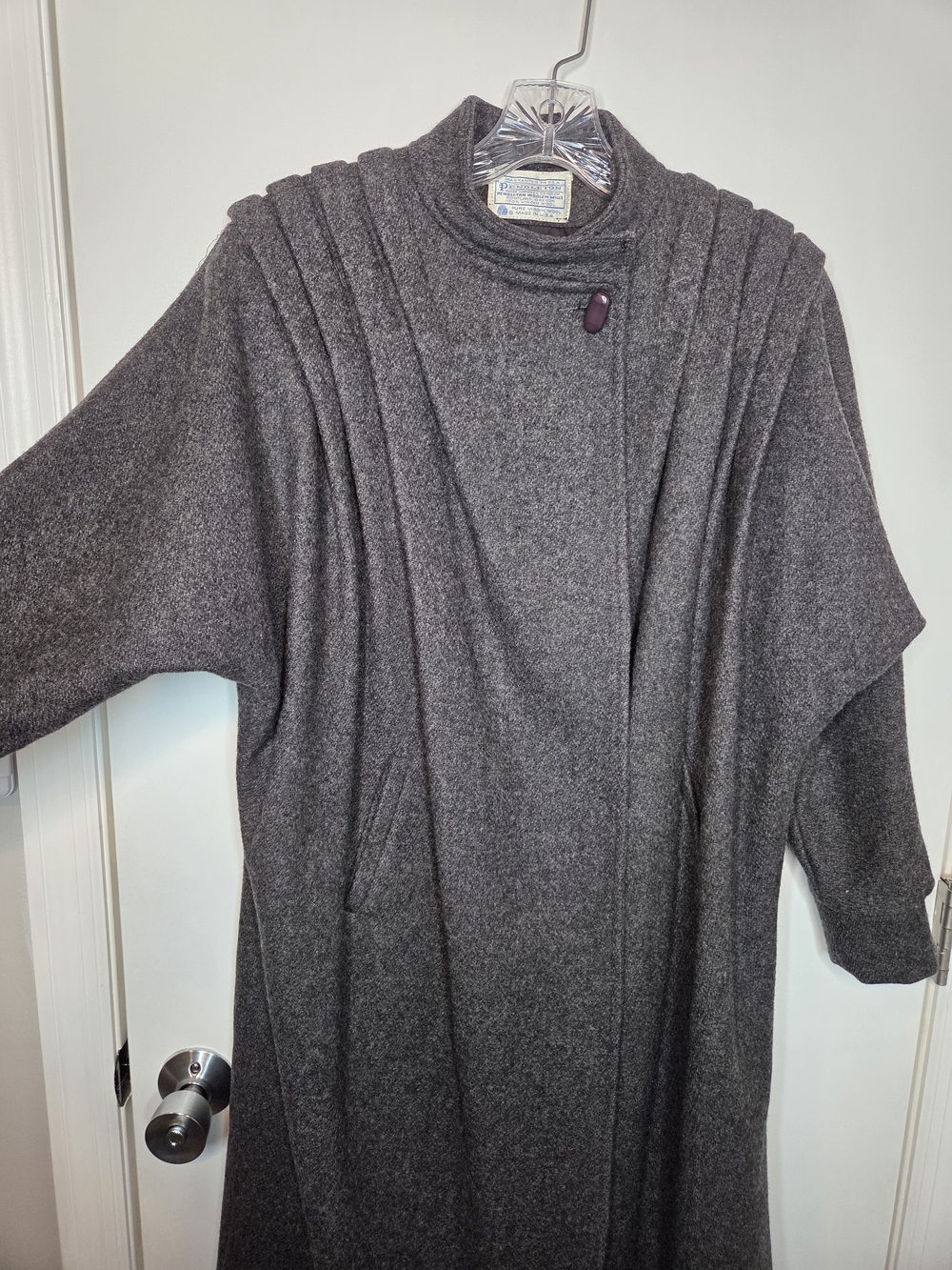 Rare Vintage 1950s Pendleton Wool Coat - Fits M/L/XL - Picture 3 of 8